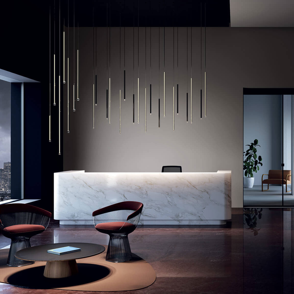 ナノサスペンションシャンデリア