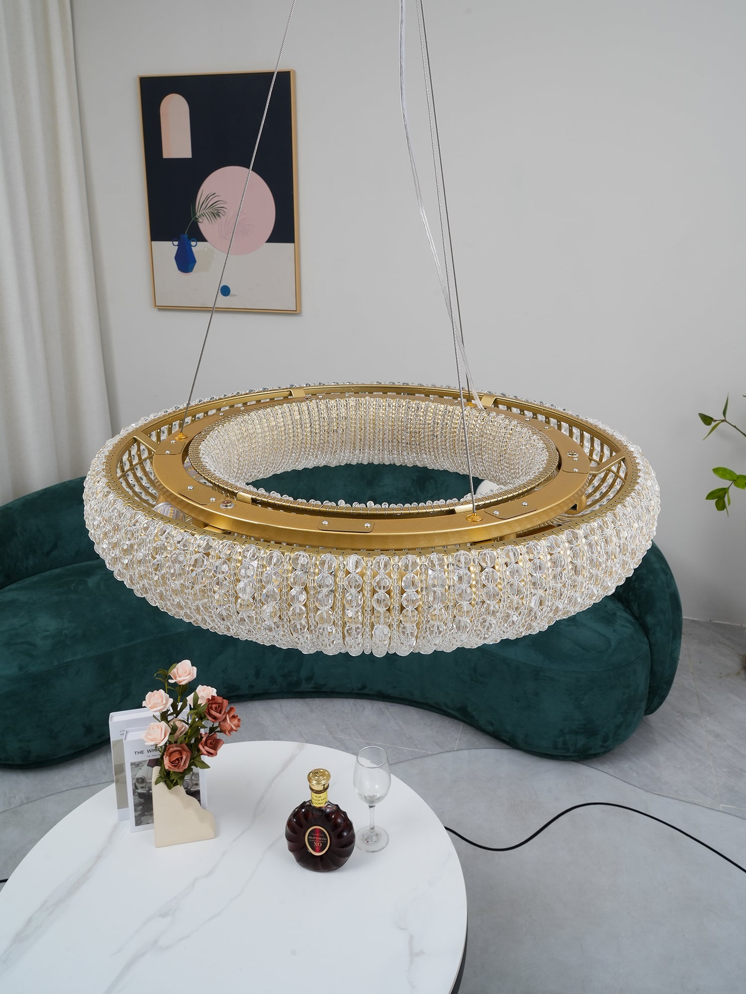 Crystal Clear Chandelier