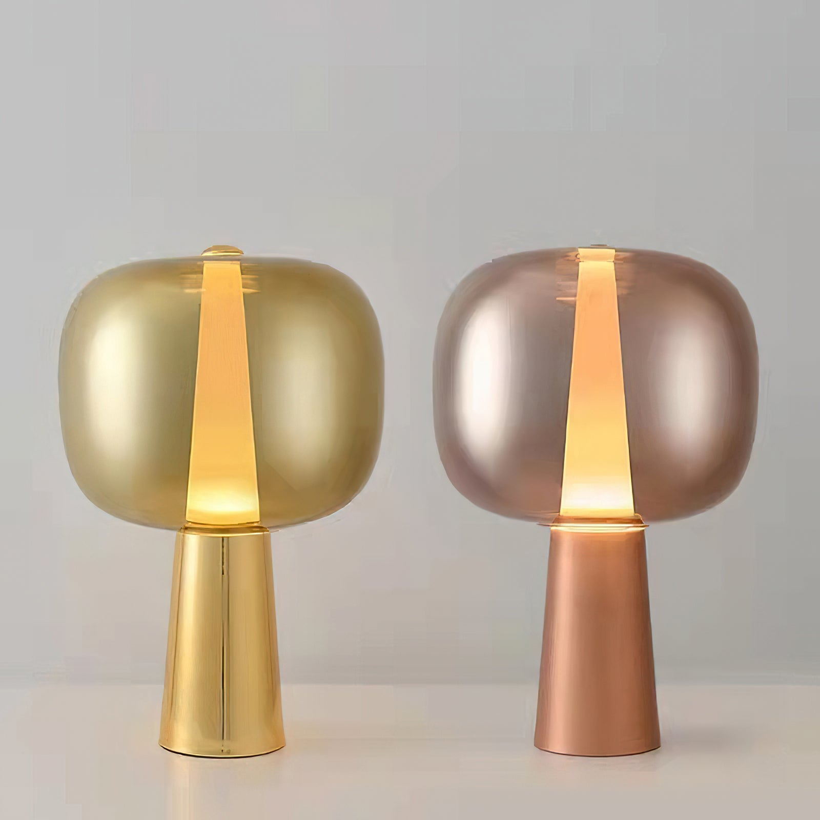 サンセットガラステーブルランプ