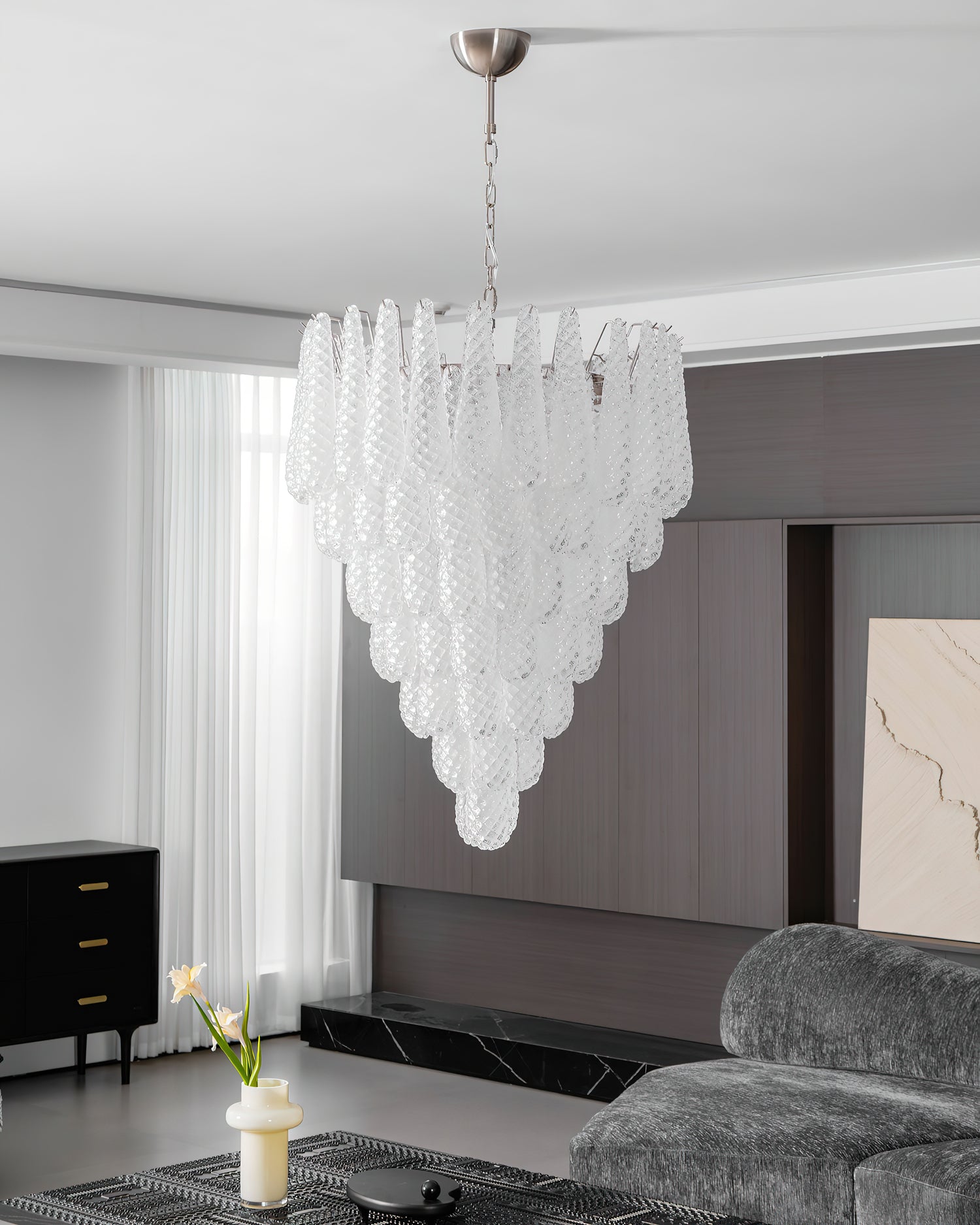 Graniglia Glass Chandelier