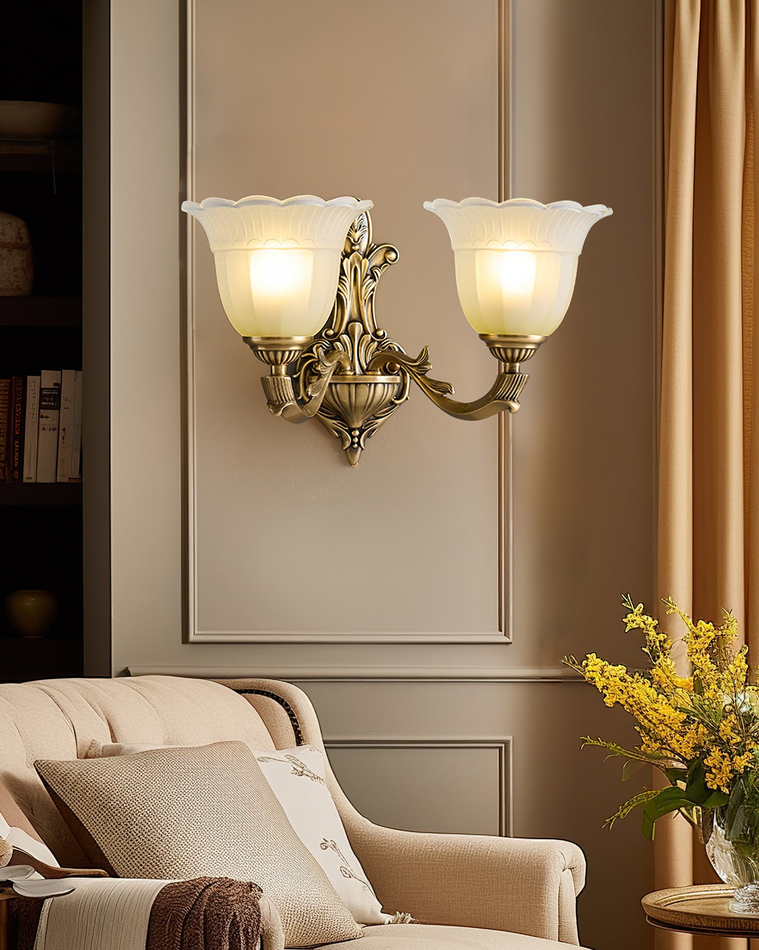 Pannon Floral Wall lamp