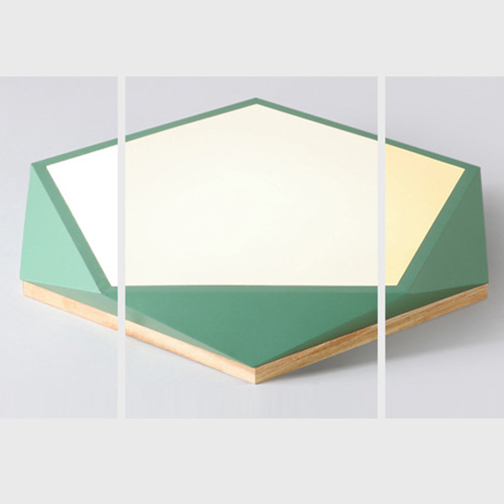 寝室に最適なスタイリッシュでモダンなアイアン製LEDシーリングライト