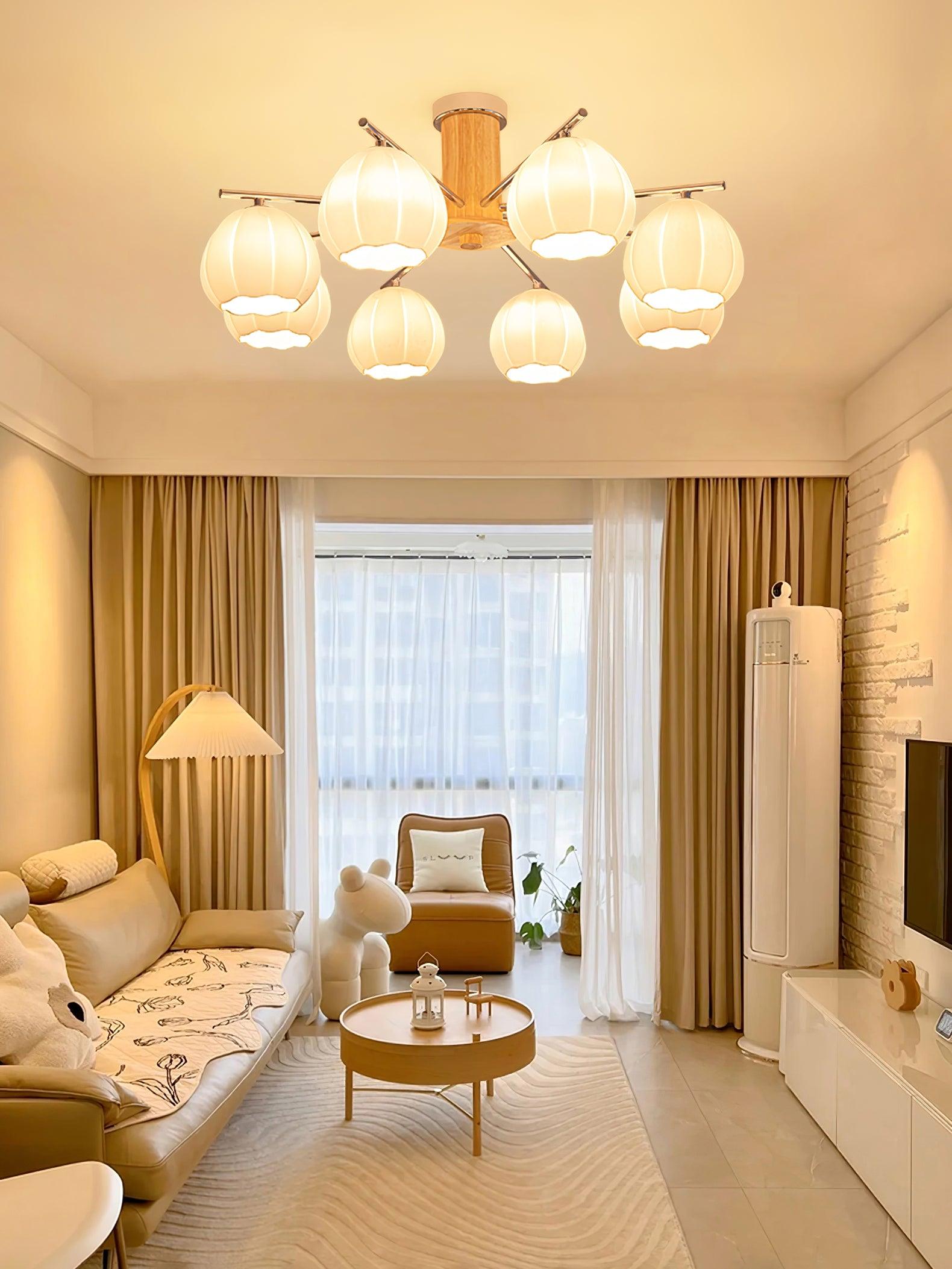 花のつぼみシーリングランプ