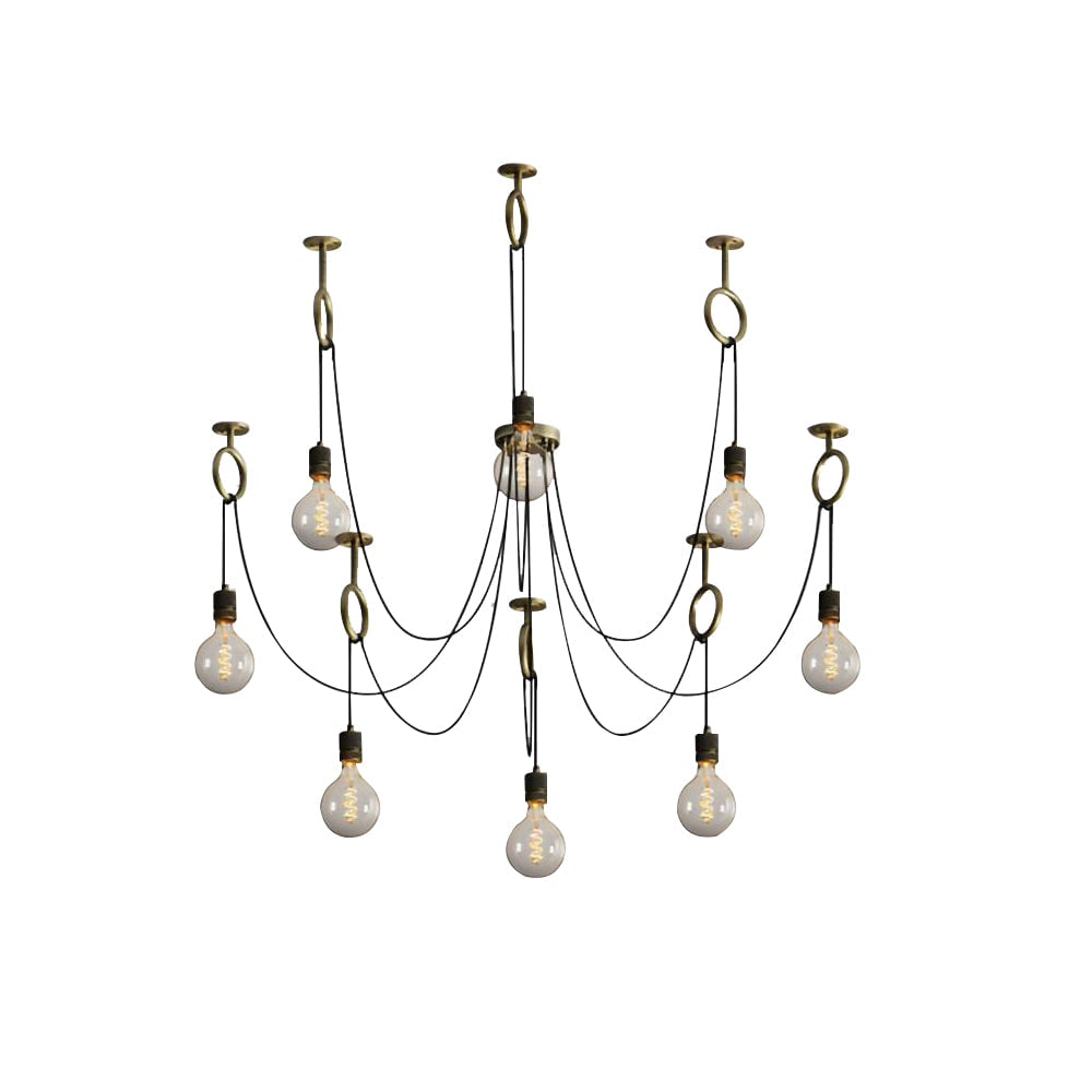 Industrial Spider Chandelier