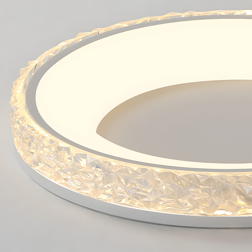 モダンな鉄製調光LEDリビングルーム天井照明