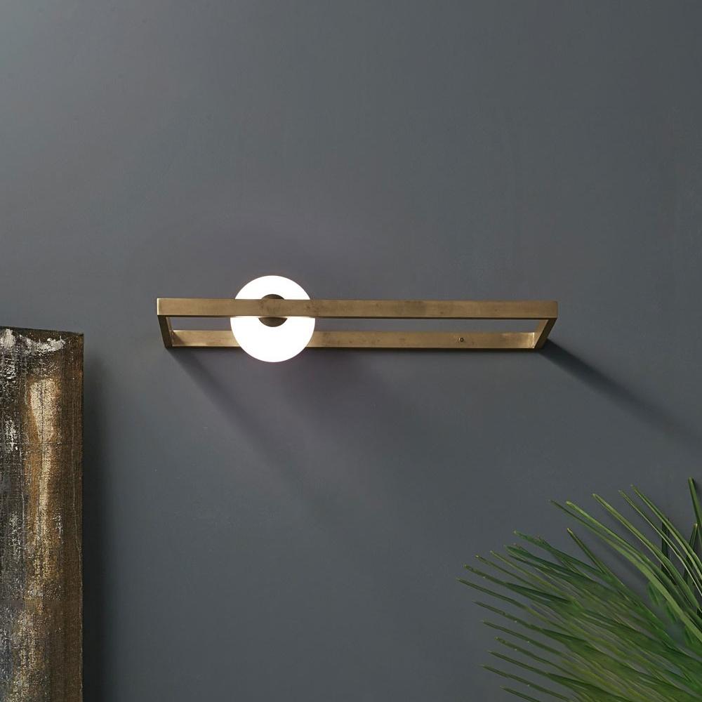 モンドリアンガラスの燭台