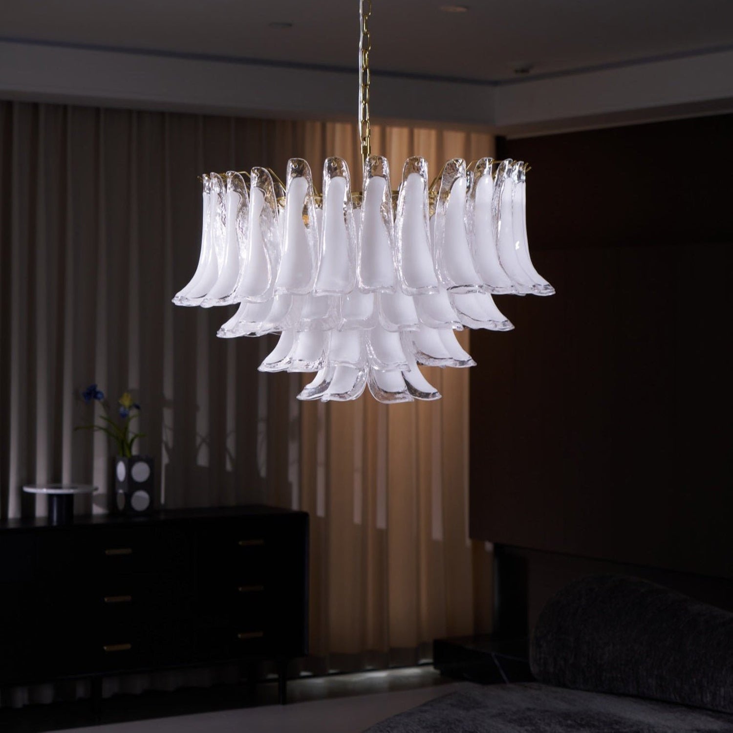 Fiora Glass Chandelier