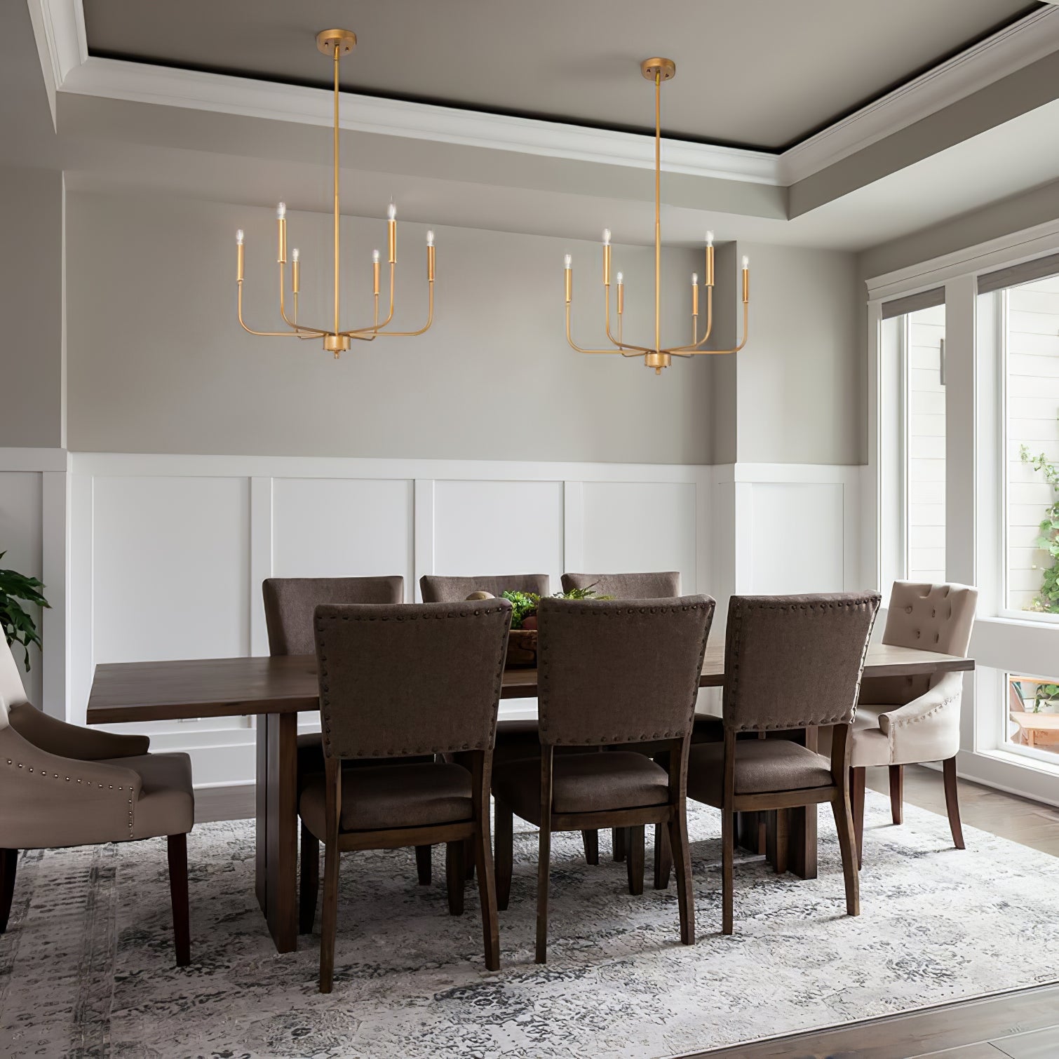 ケイラ 調光可能 クラシック シャンデリア