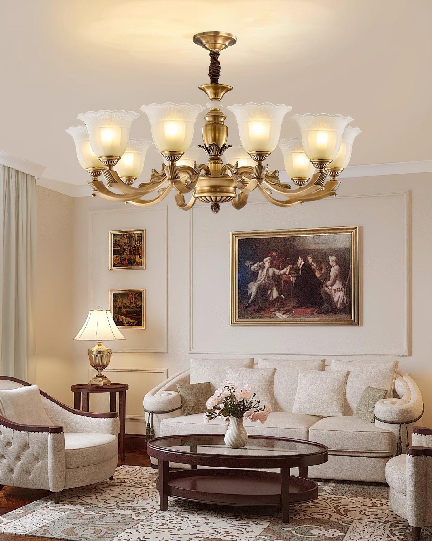 Pannon Floral Chandelier