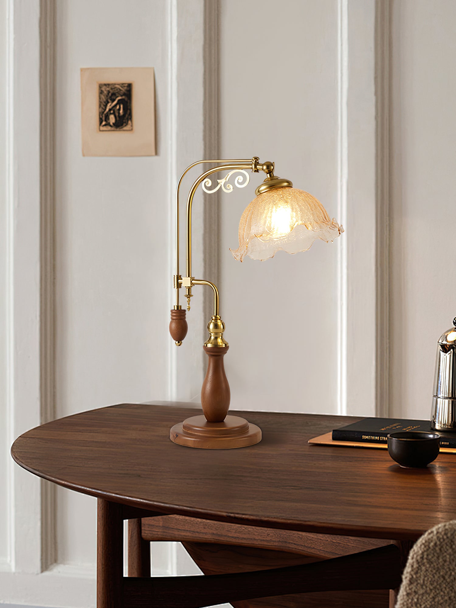 アーチカーブテーブルランプ