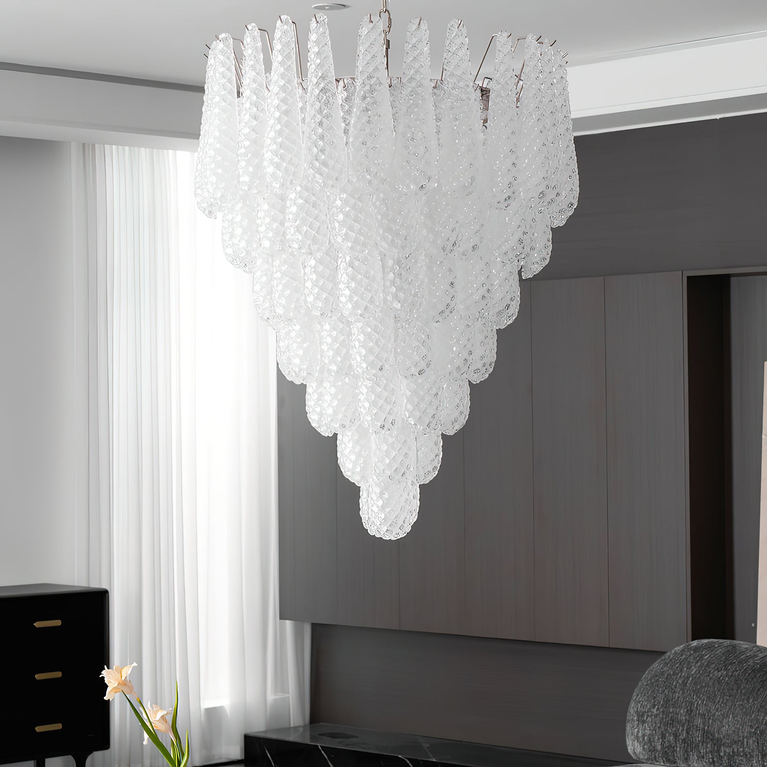 Graniglia Glass Chandelier