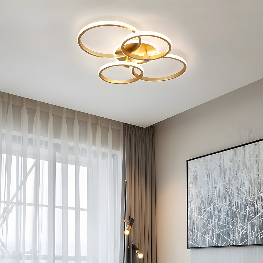 マルチヘッドリビングルームLEDシーリングライト