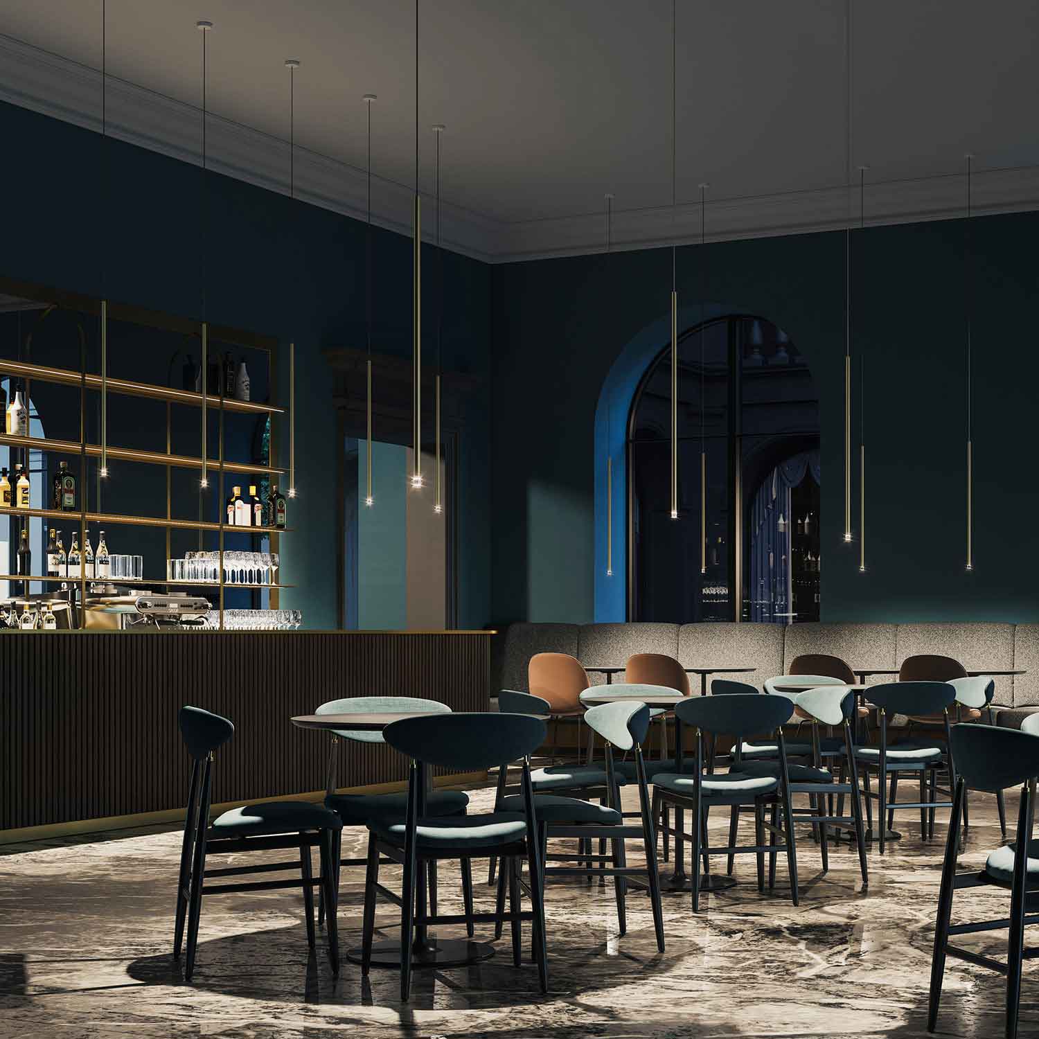 ナノサスペンションシャンデリア