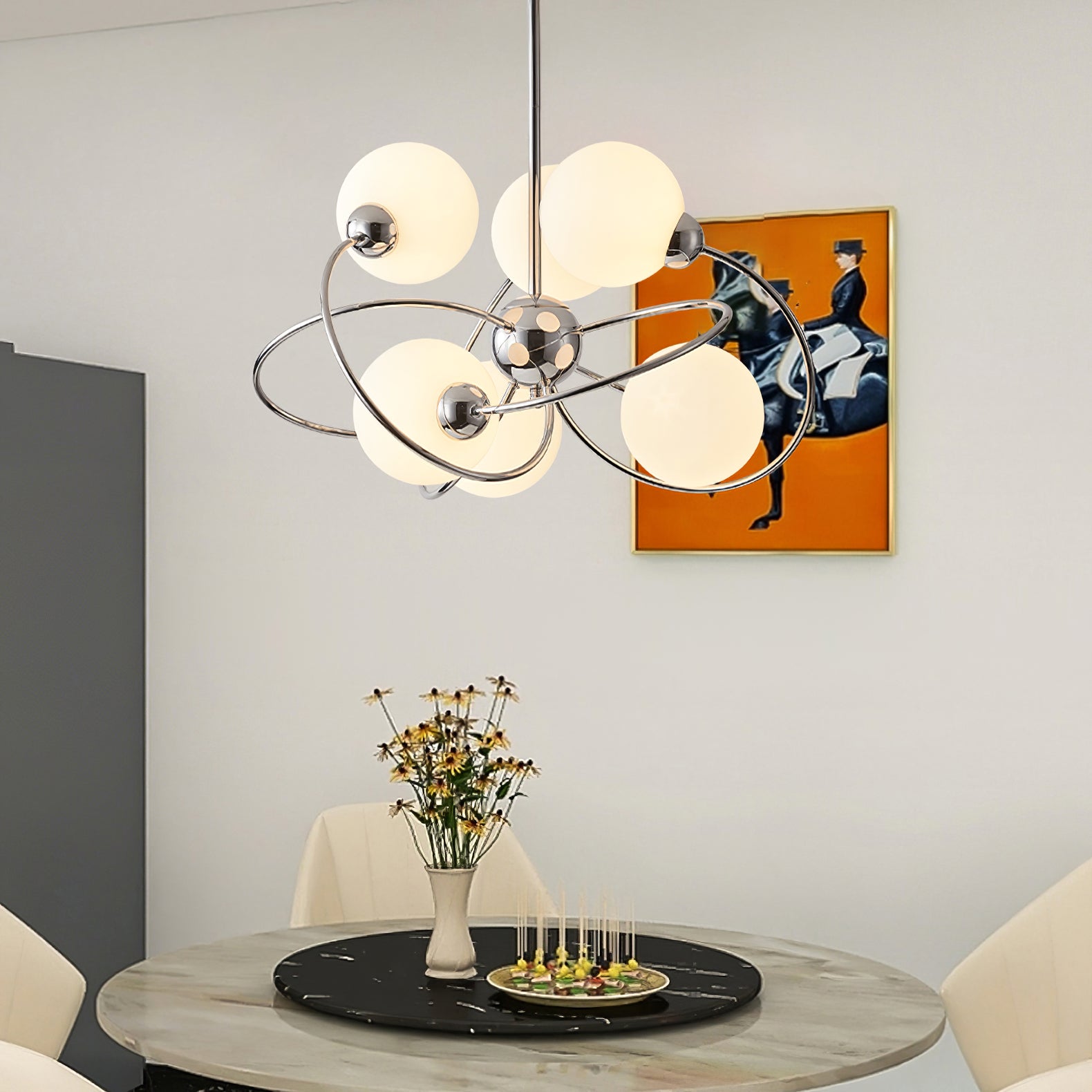 Maru Chandelier