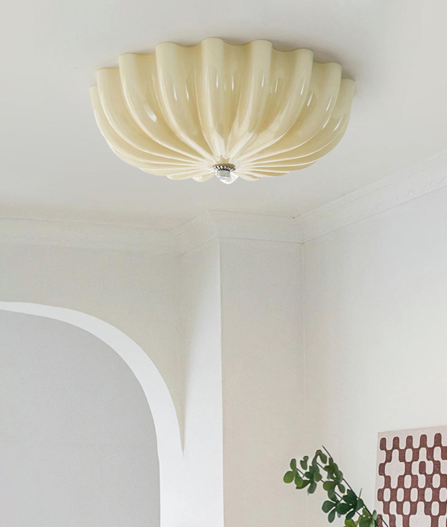 Morrise Glass Ceiling Light