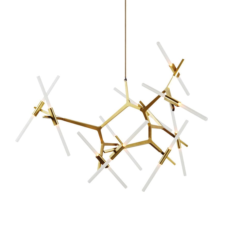 木の枝のシャンデリア