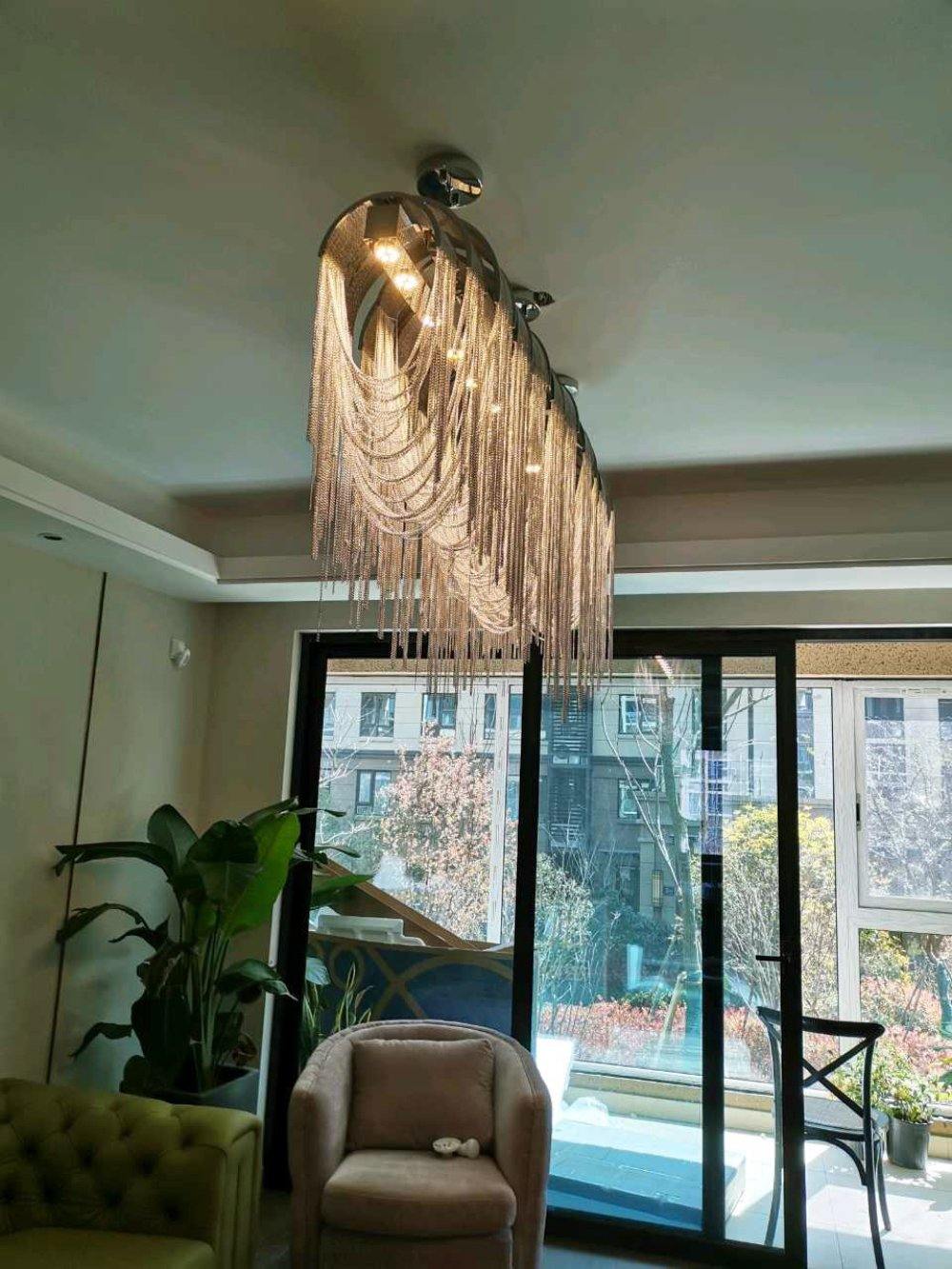 Volver Long Chandelier