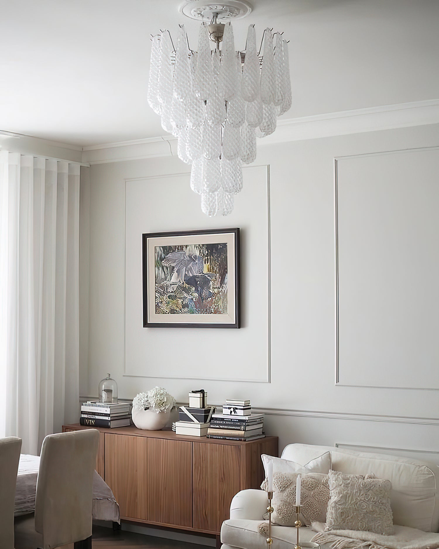 Graniglia Glass Chandelier