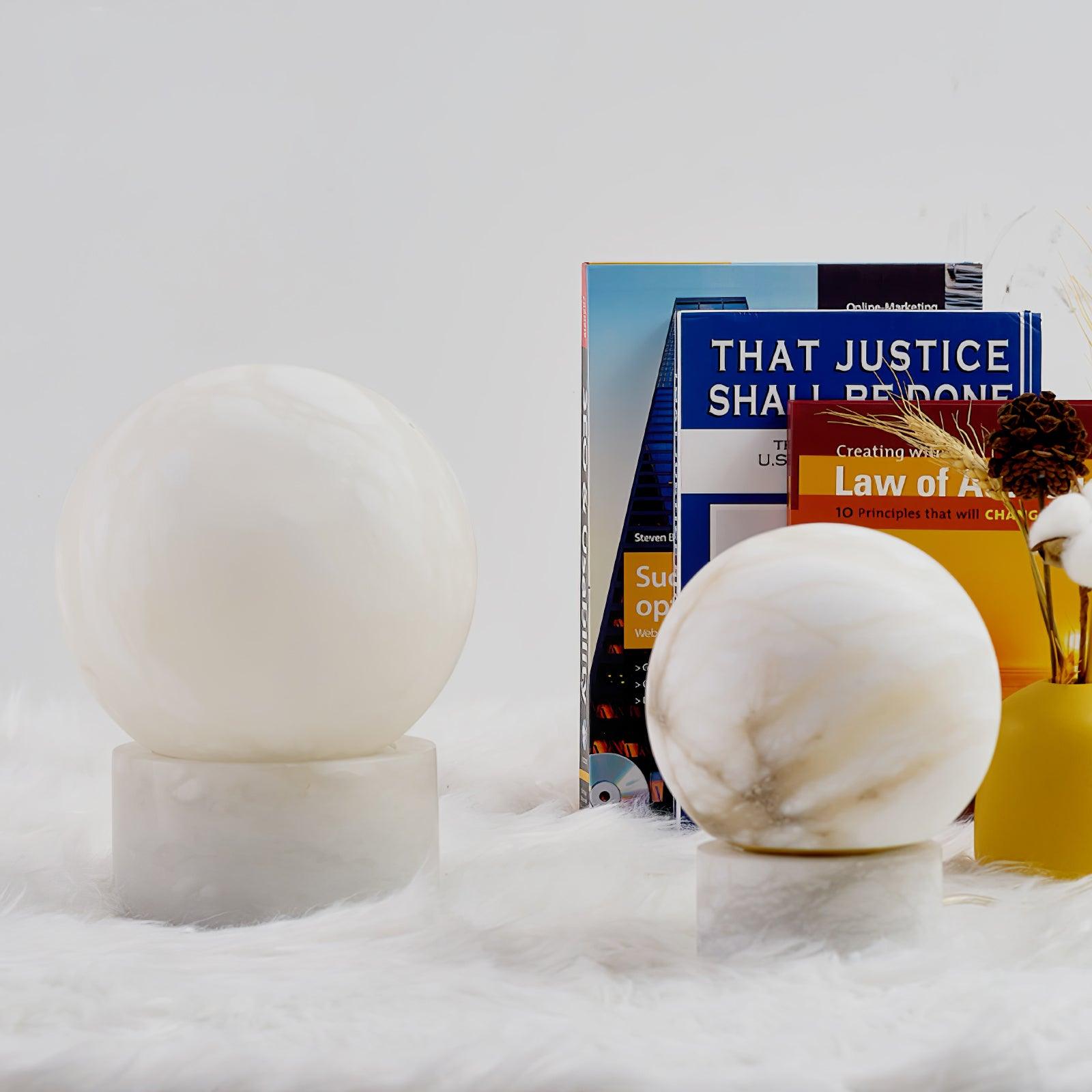 マーブルボールテーブルランプ