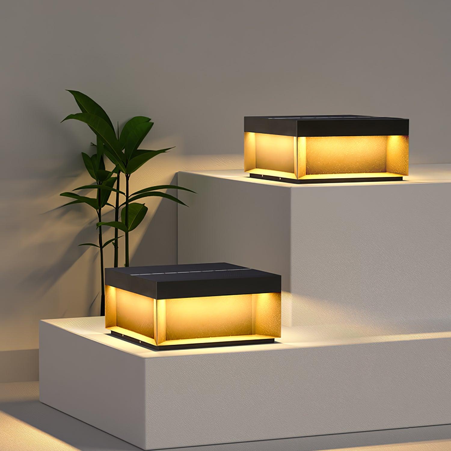 ブラックボックス屋外ポストライト