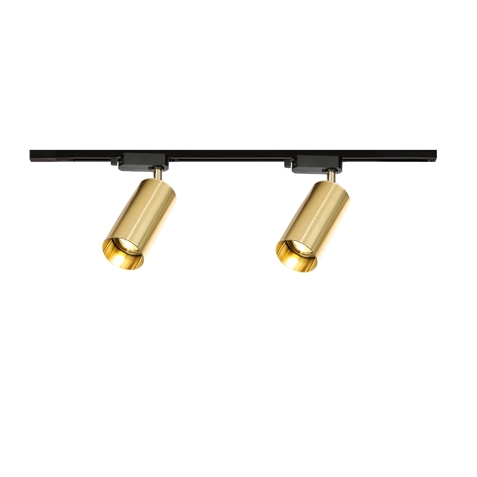 金色のレールトラックライト