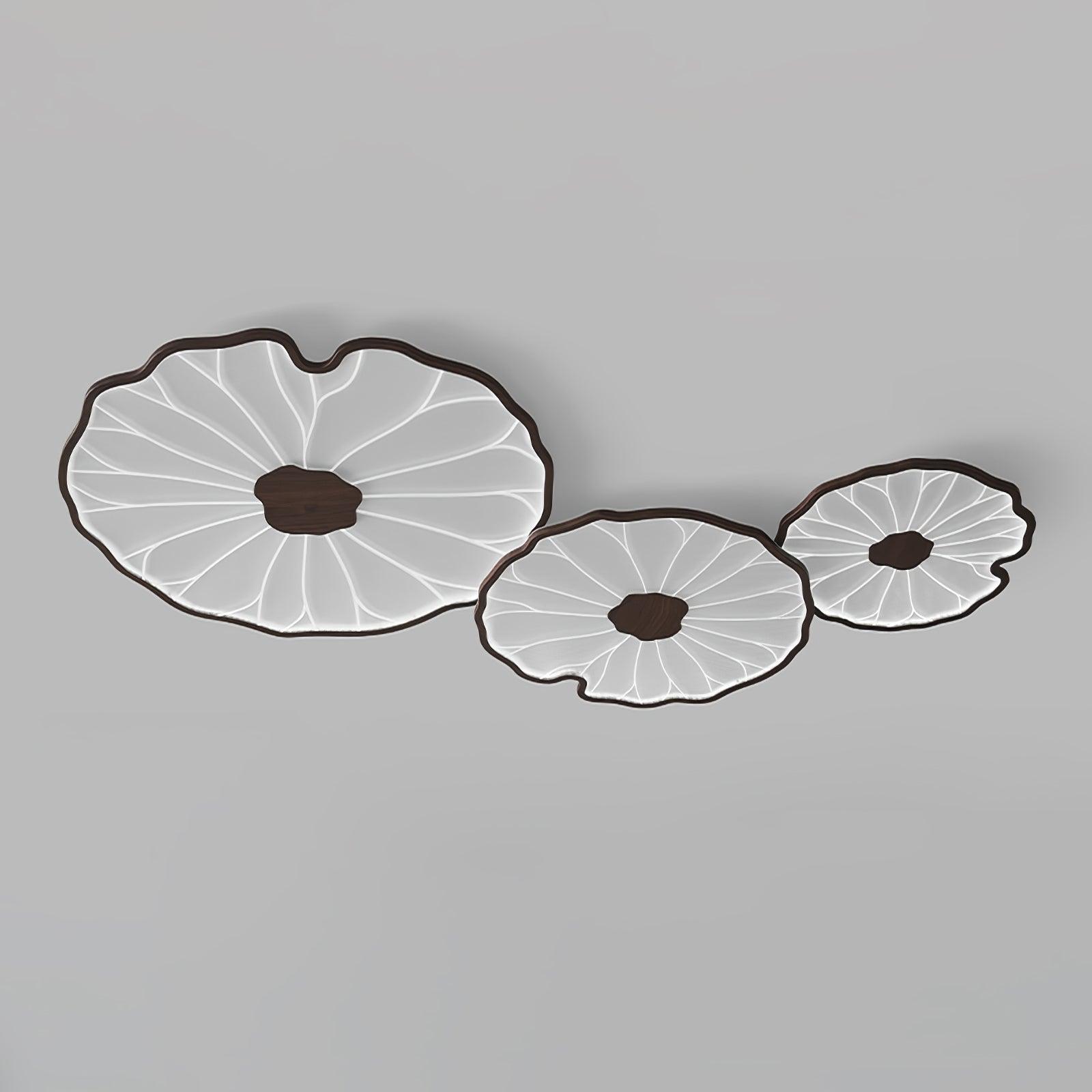 蓮の葉アクリルシーリングランプ