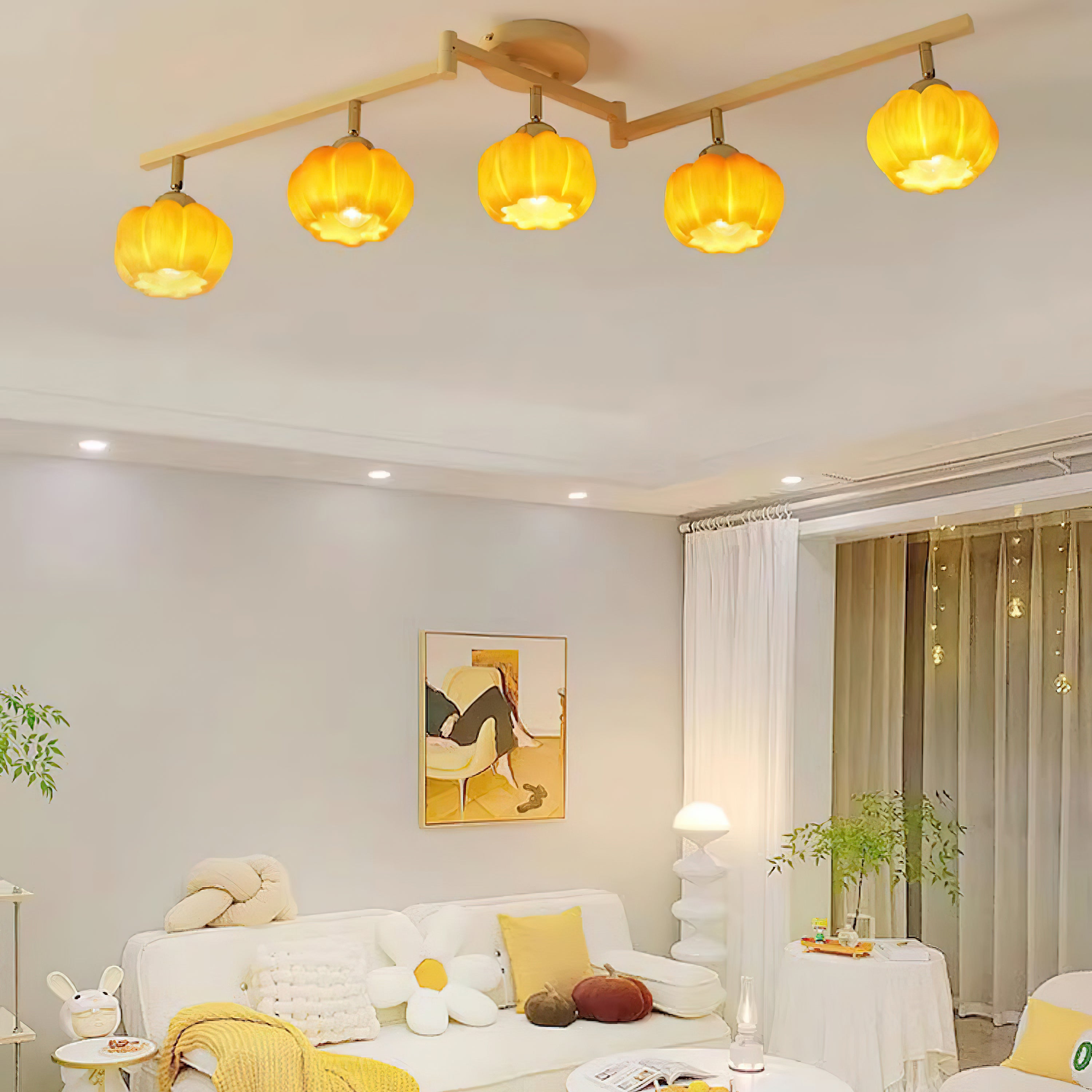 パンプキンシーリングランプ