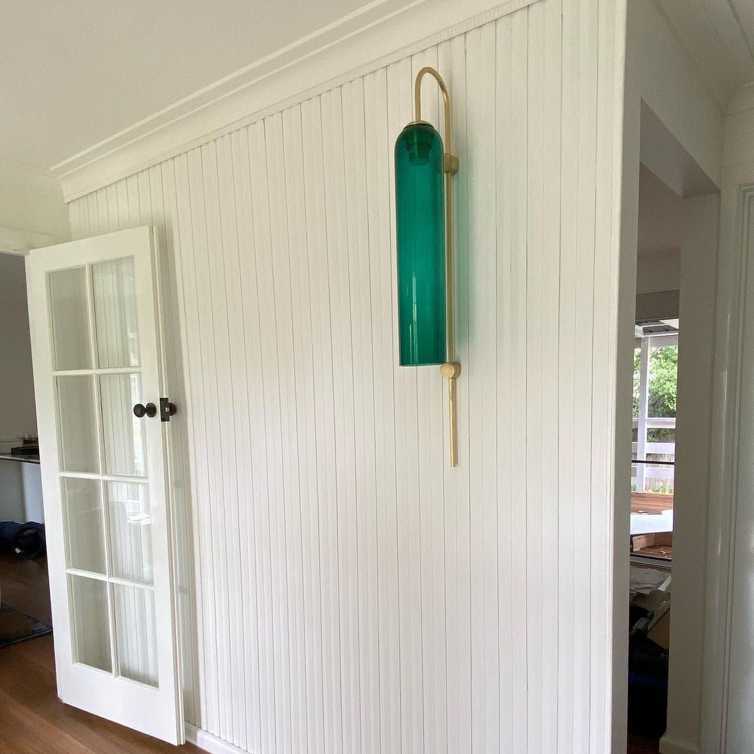 Long Tube Glass Wall Lamp