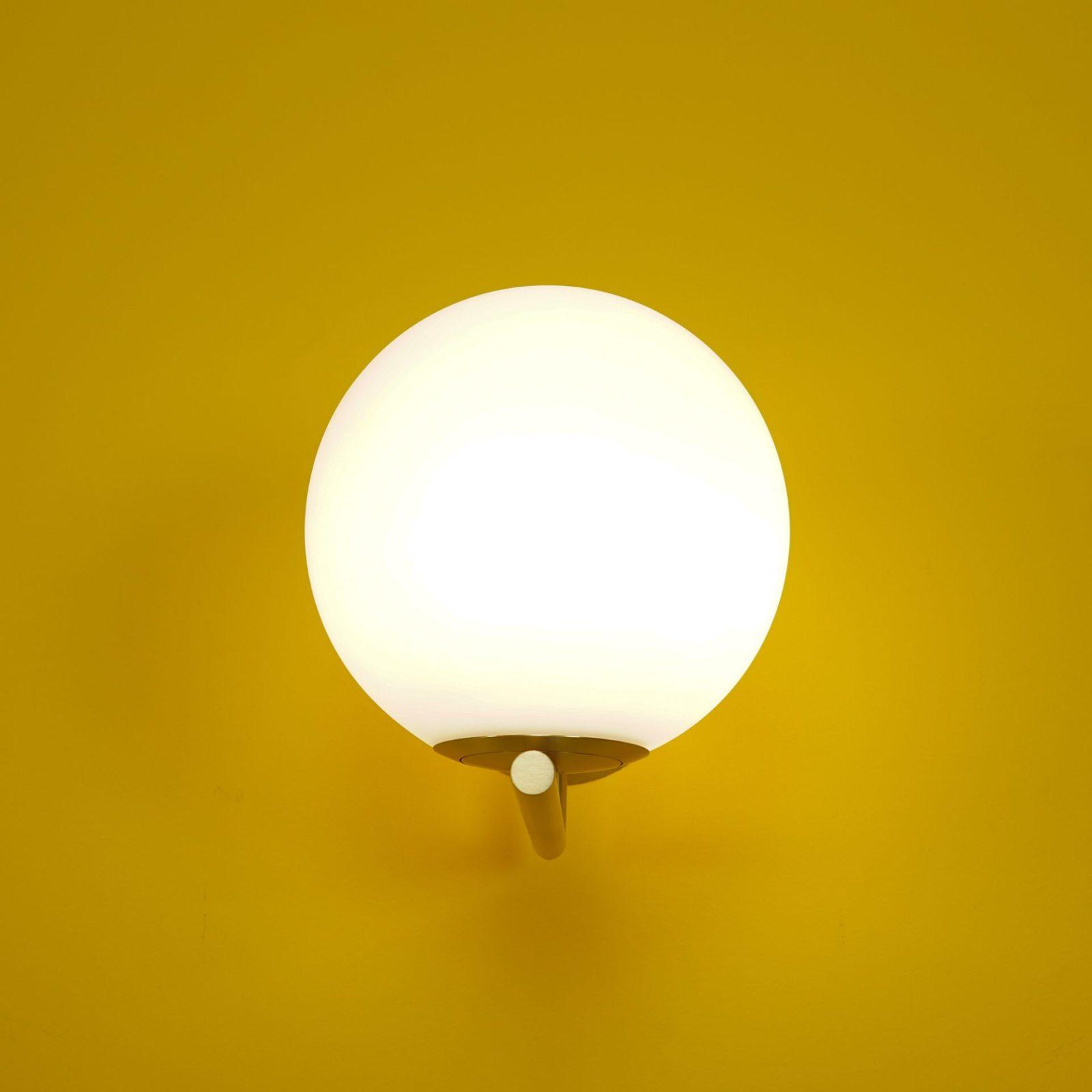 吹きガラス オパール ガラス ウォール ランプ