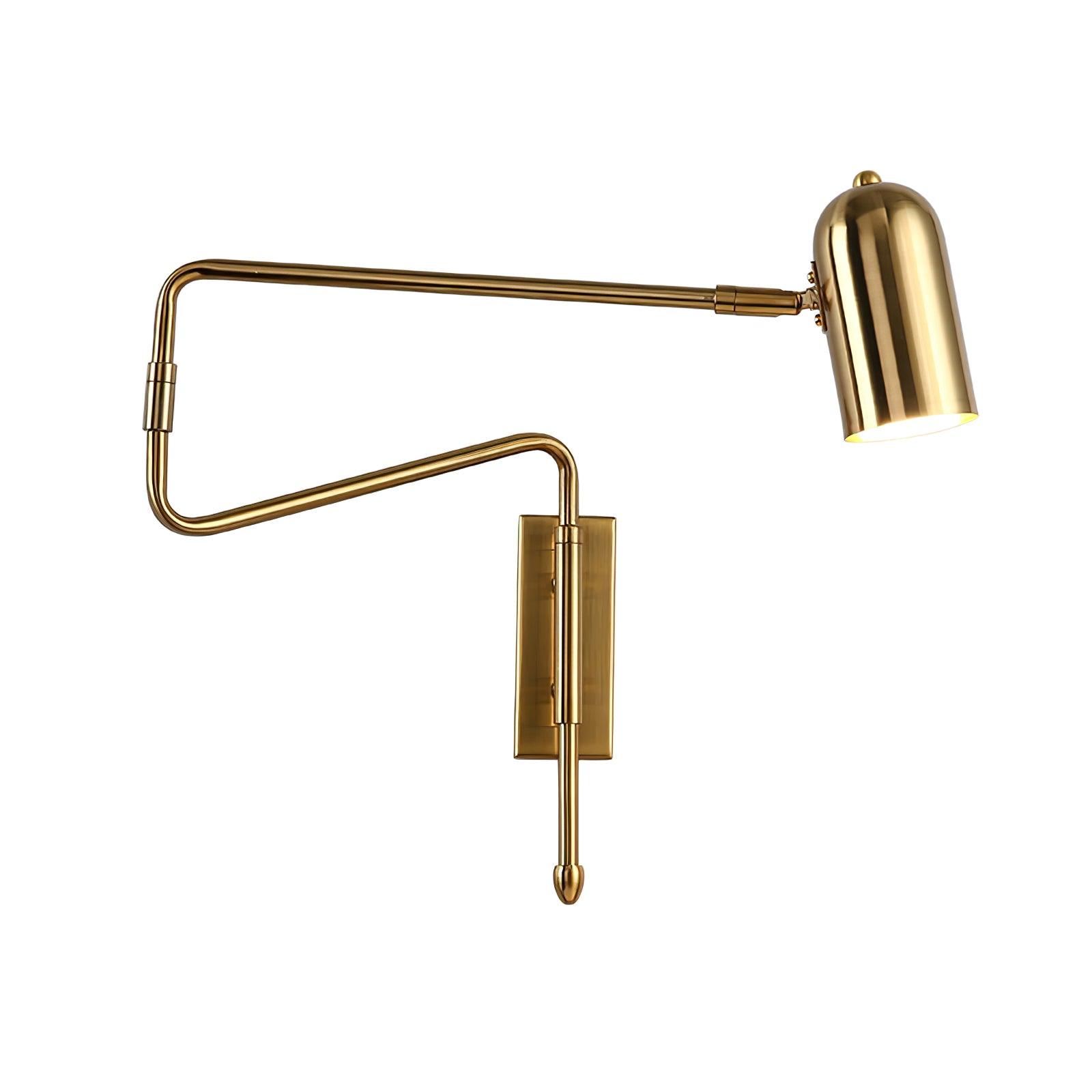 調節可能なアーム読書用ウォールランプ