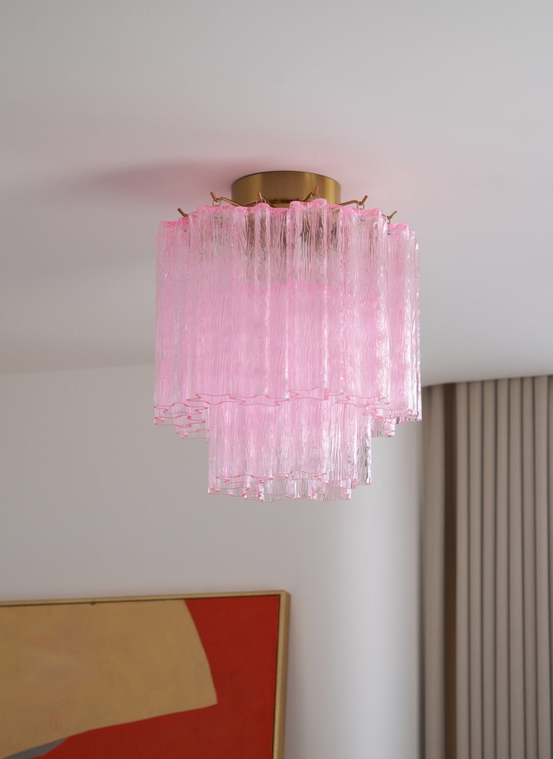 Fiora Pink Ceiling Lamp