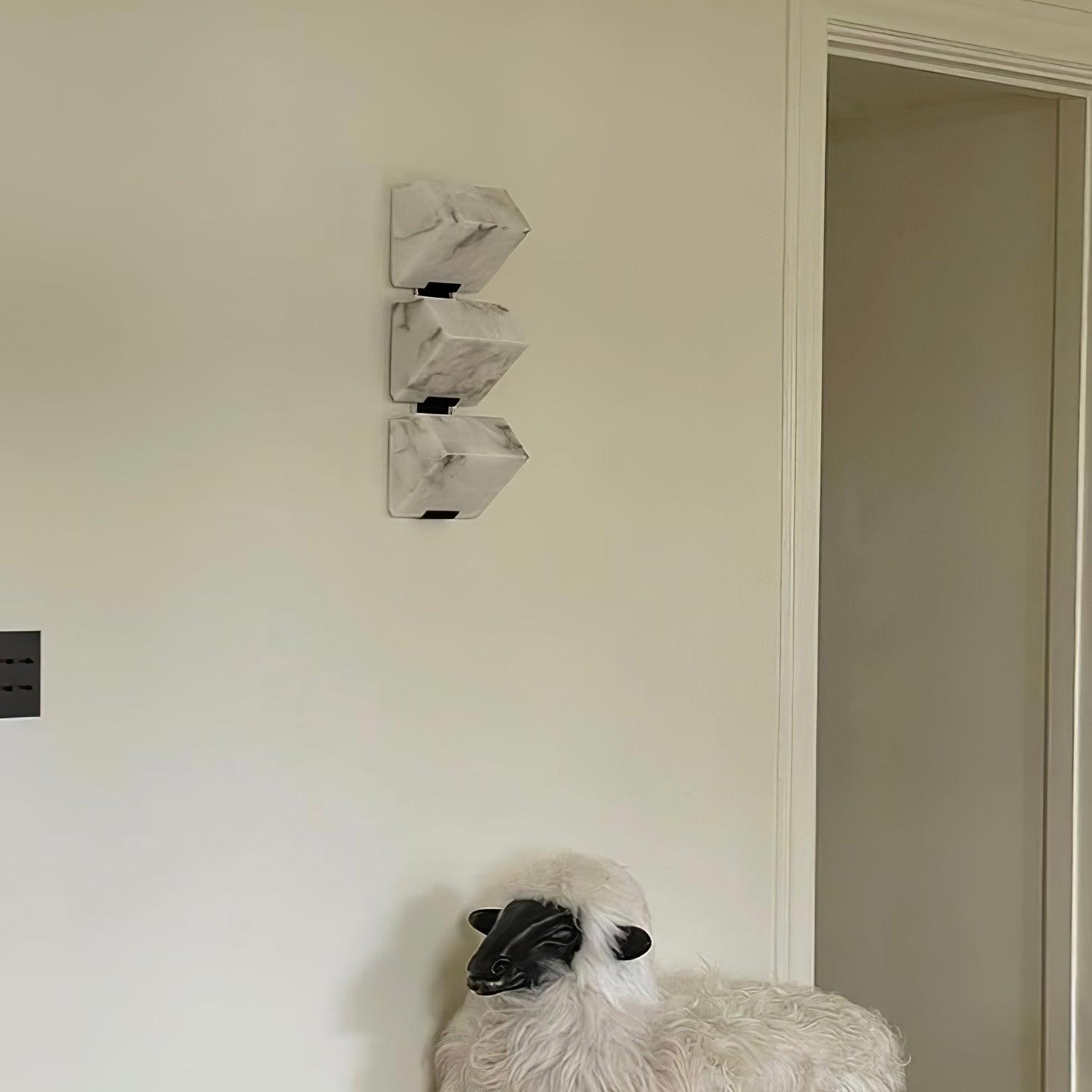 アラバスター階段ウォールランプ