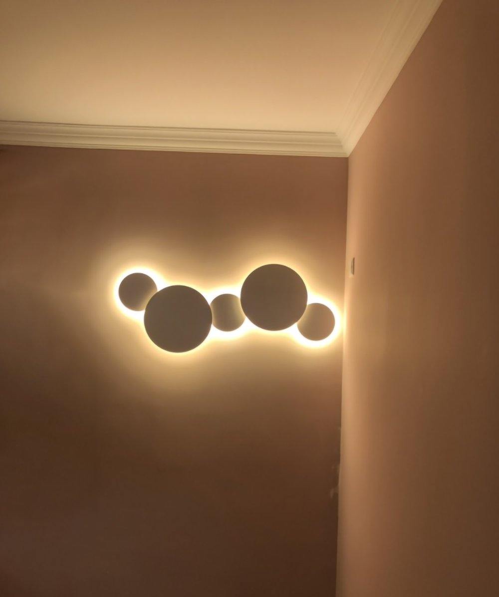 Puck Wall Art Wall Lamp