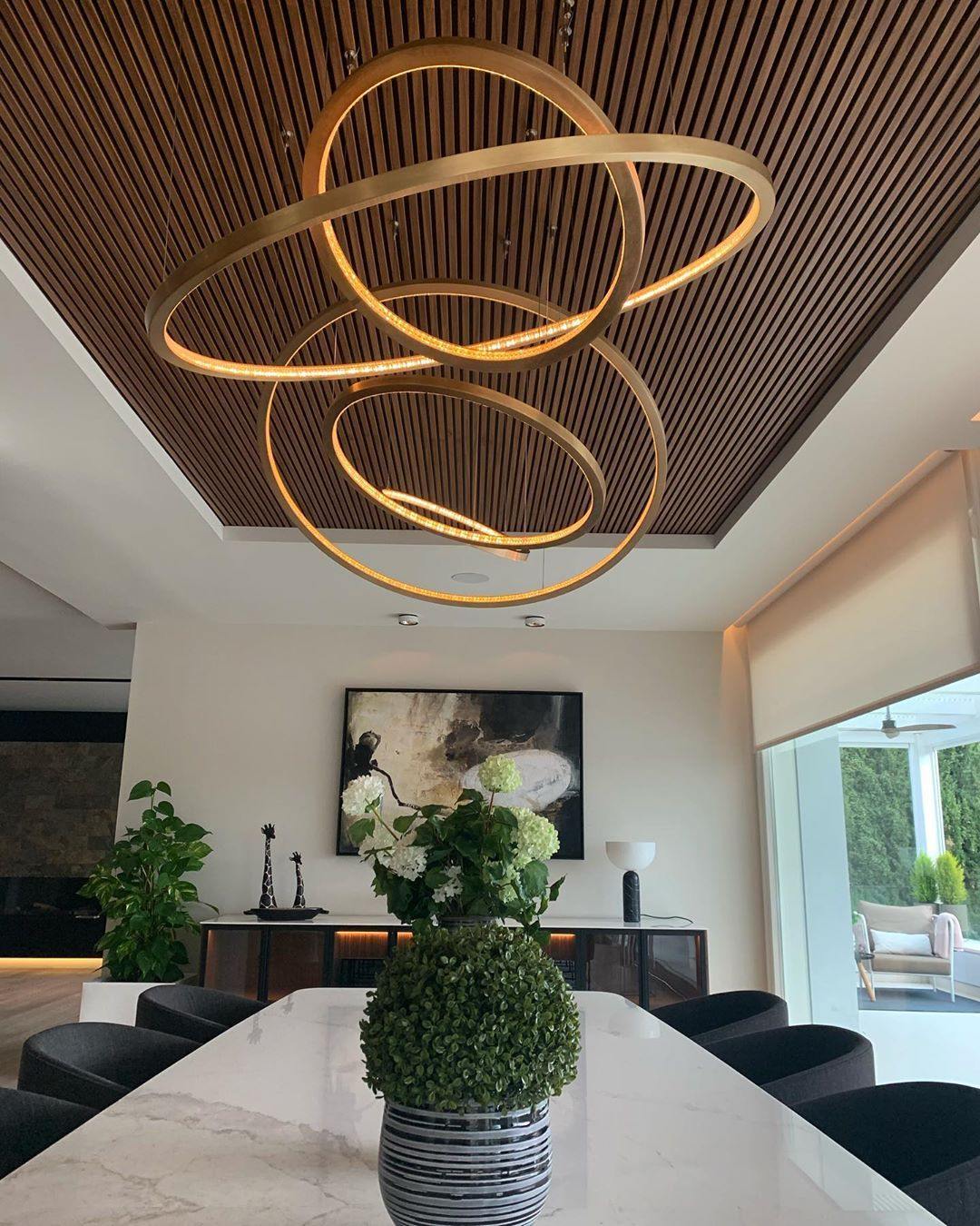 Lohja Gold Chandelier