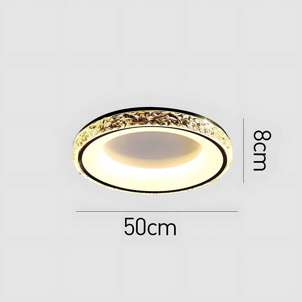 モダンな鉄製調光LEDリビングルーム天井照明