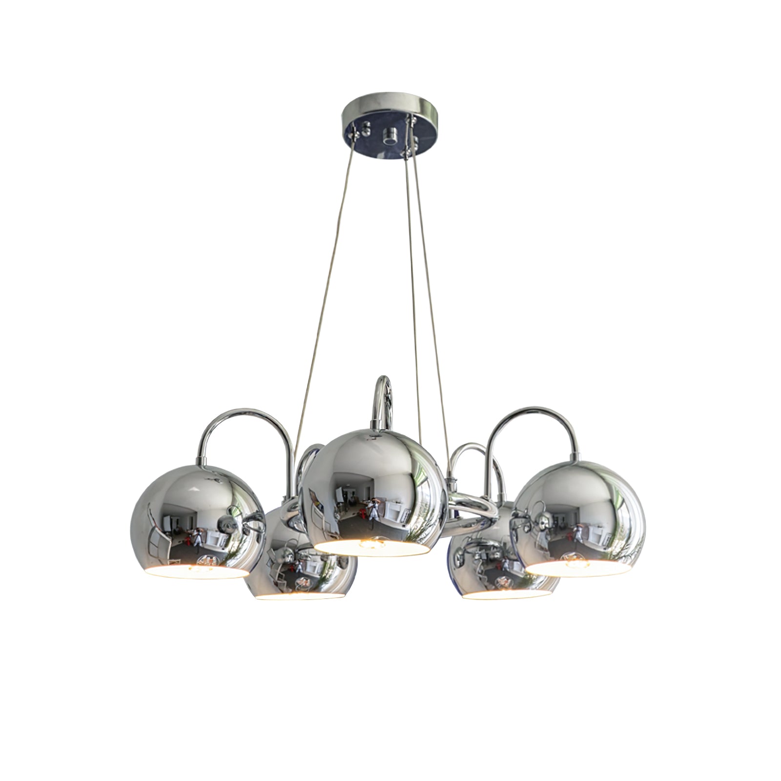 目玉シャンデリア