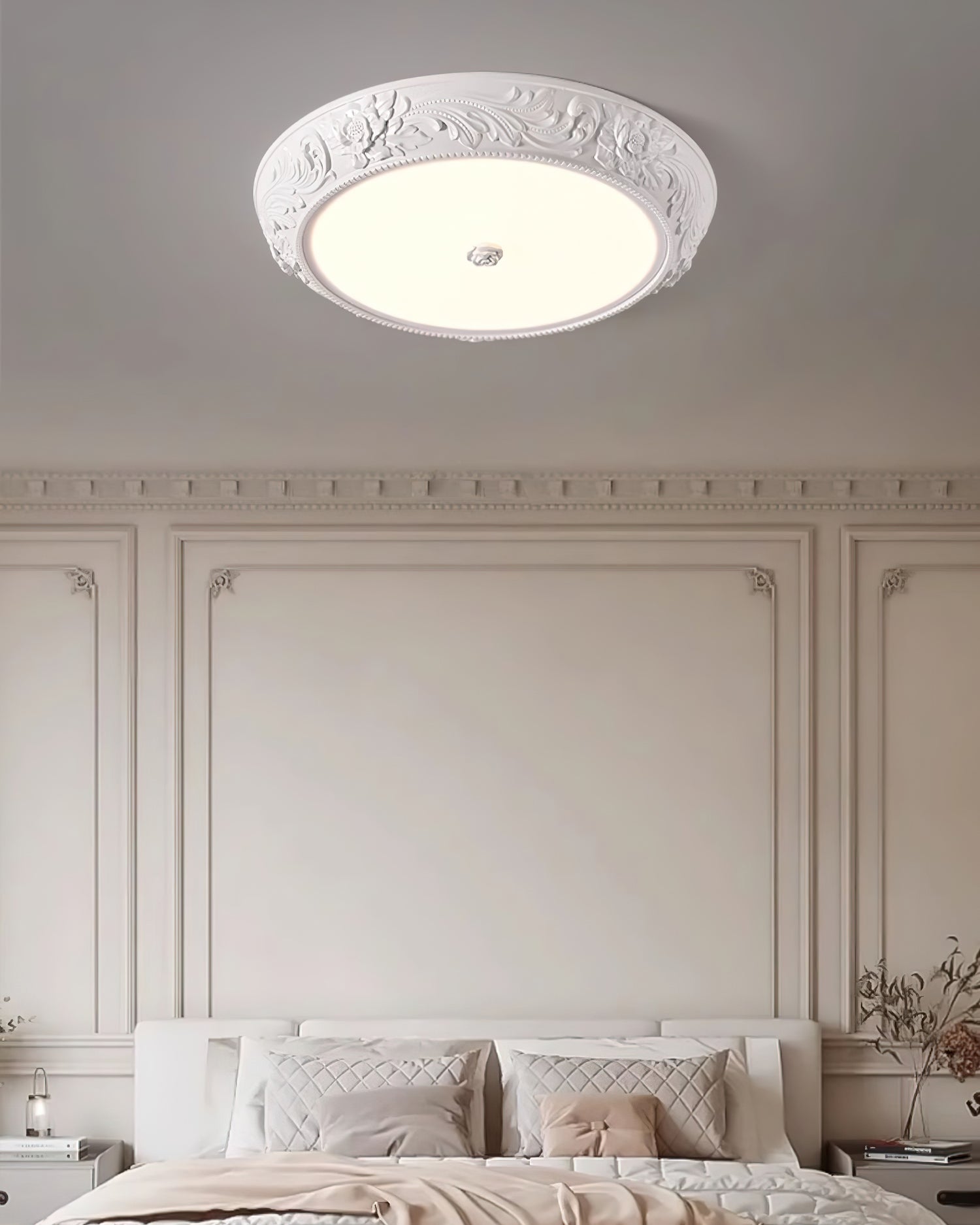 エンボス加工樹脂製シーリングライト