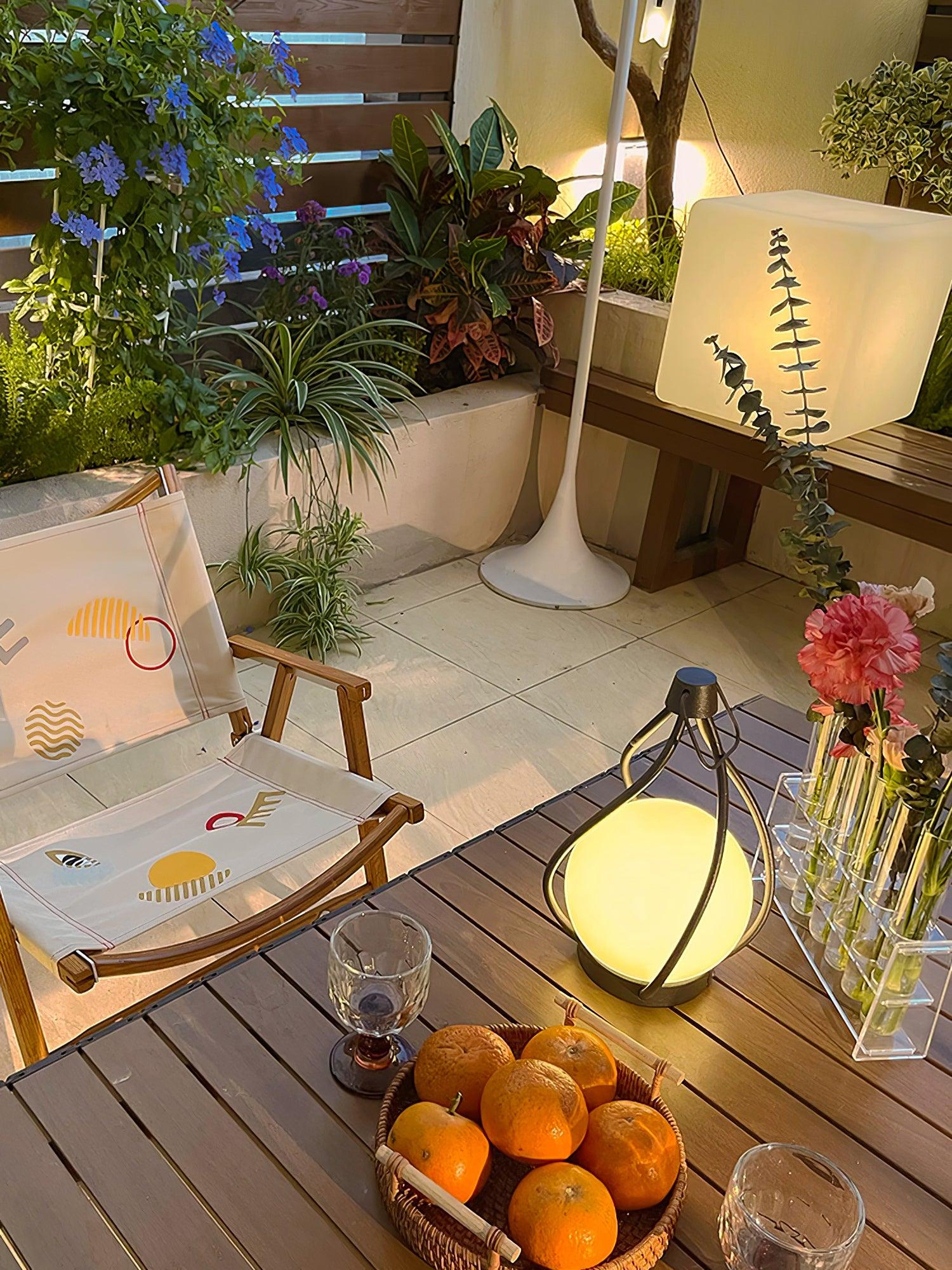 エクリッセ オーブ ランタン 充電式テーブルランプ