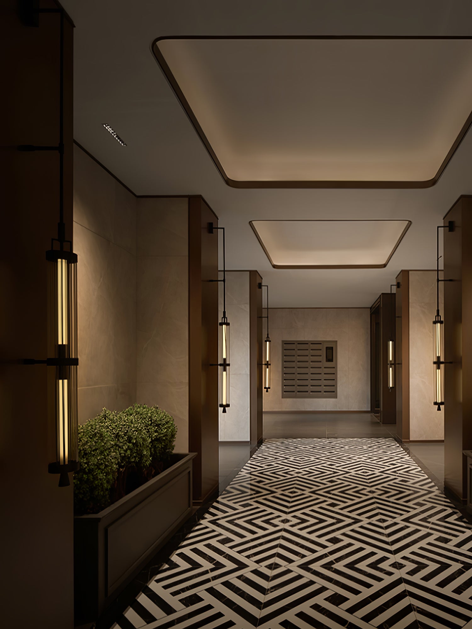 垂直壁取り付け用燭台