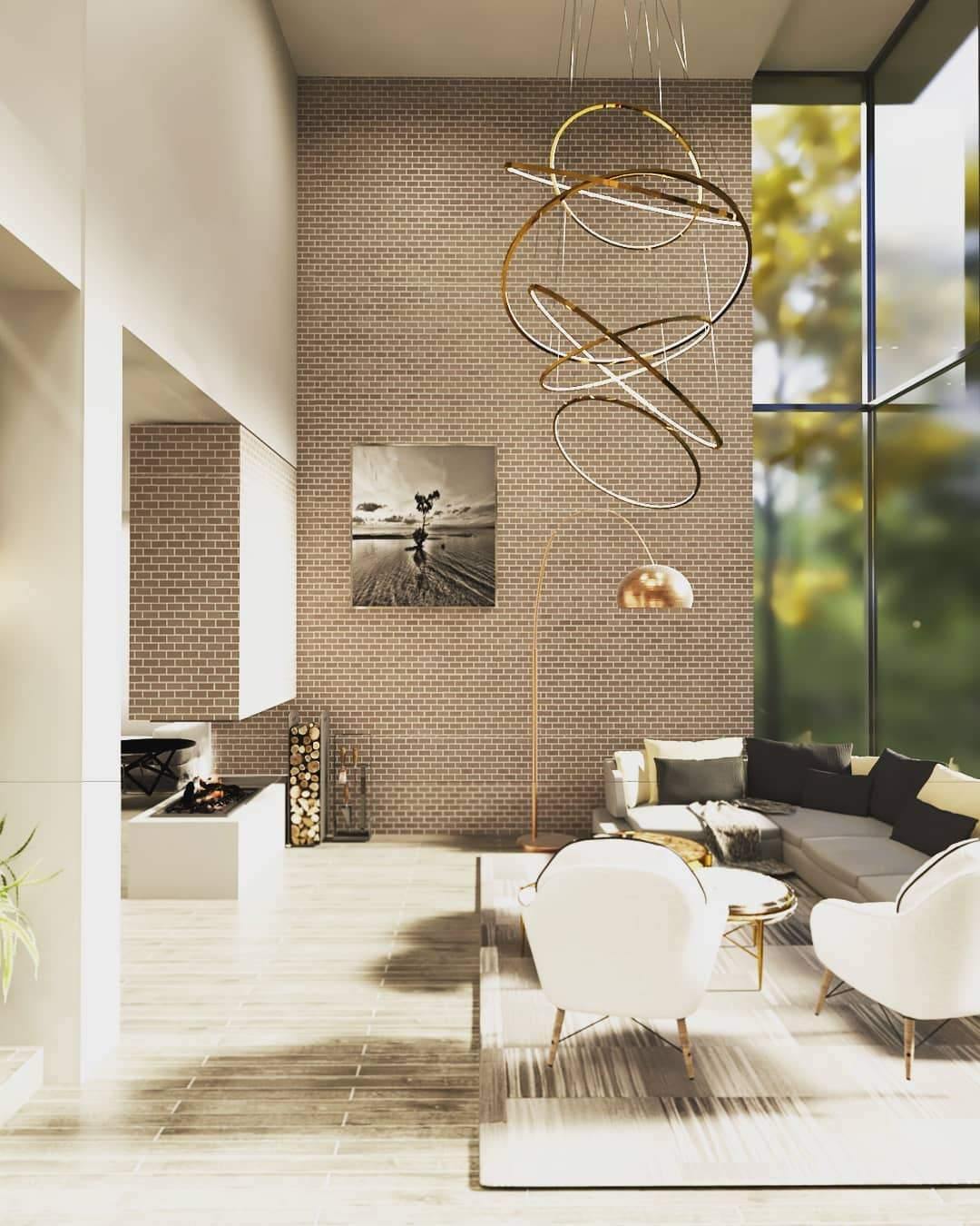 ロホヤのゴールドシャンデリア