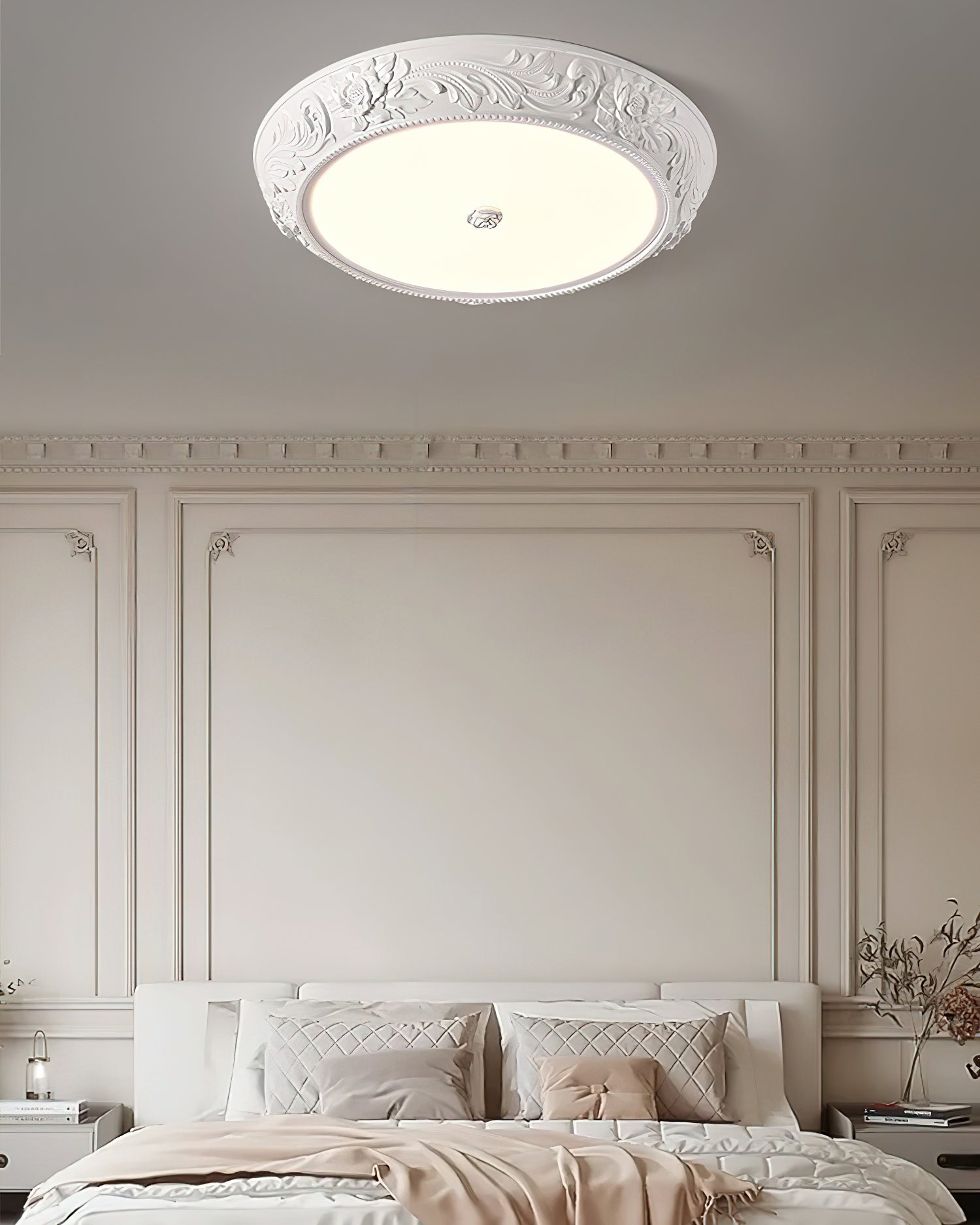 エンボス加工樹脂製シーリングライト