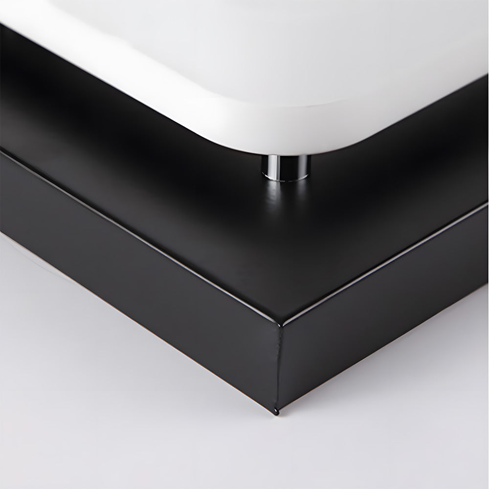 モダンなスクエアアクリルLED廊下天井ライト