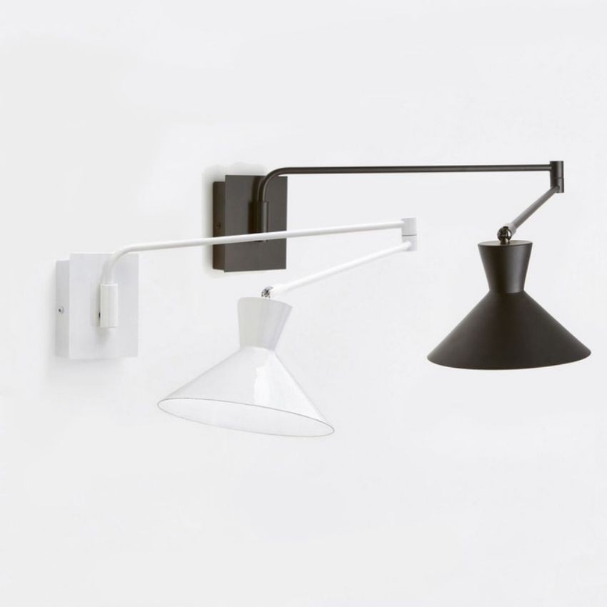 コンサイスブラックウォールランプ