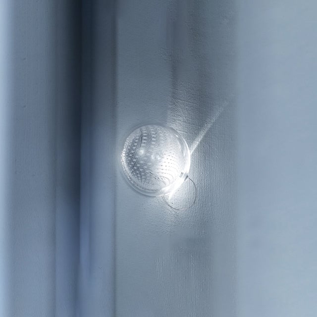 White-Clear Glass Wall Lamp