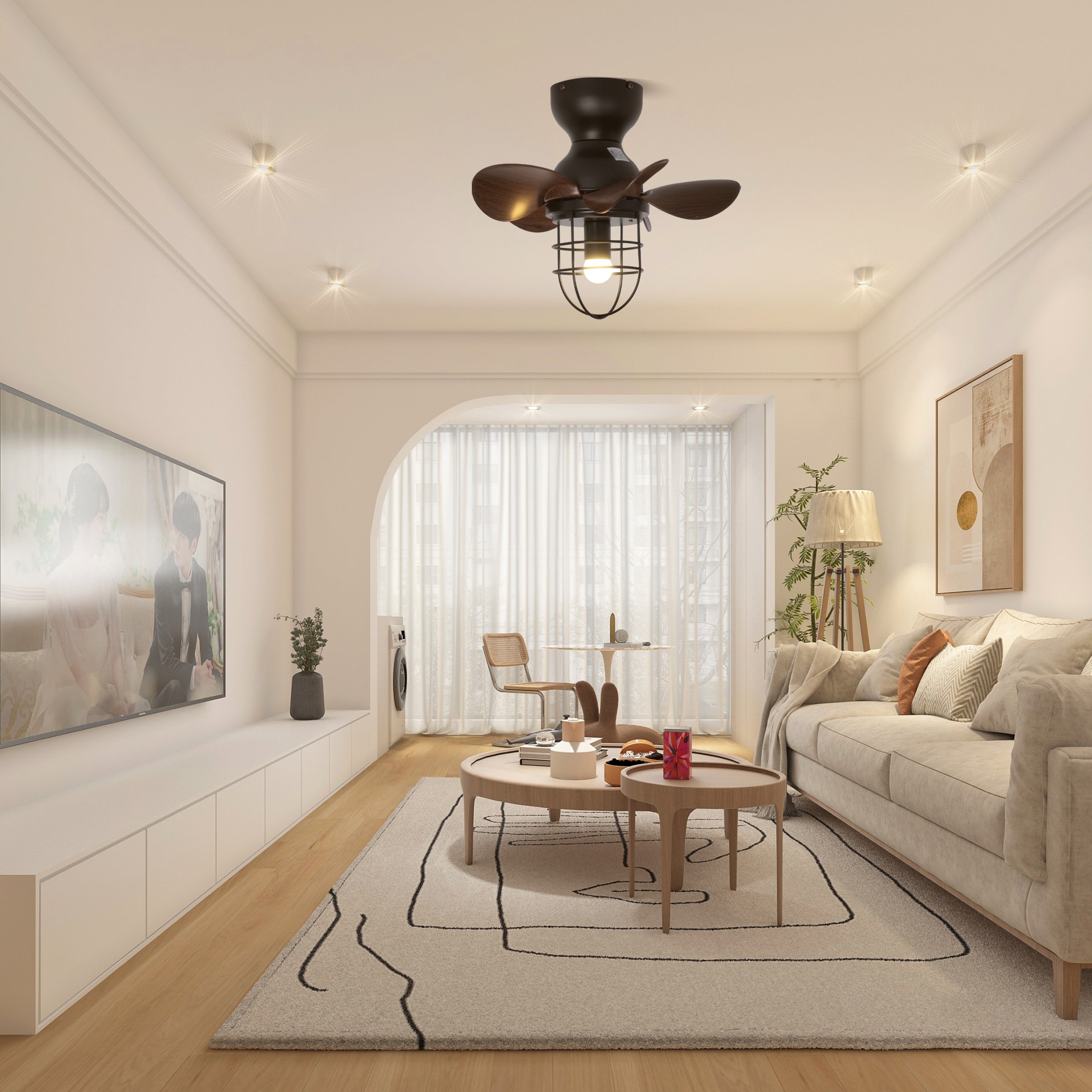 Axton 18インチ シーリングファンライト