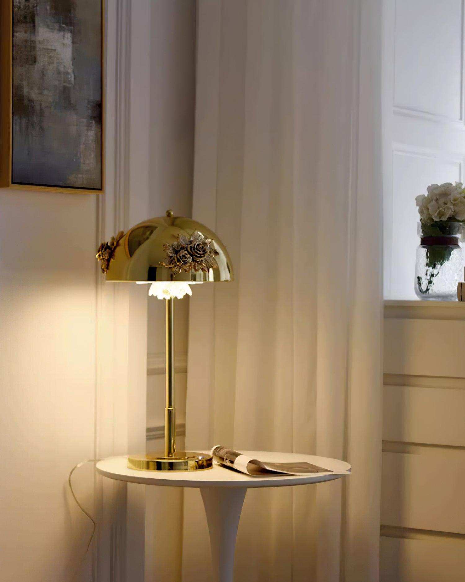 メニテーブル内蔵バッテリーランプ