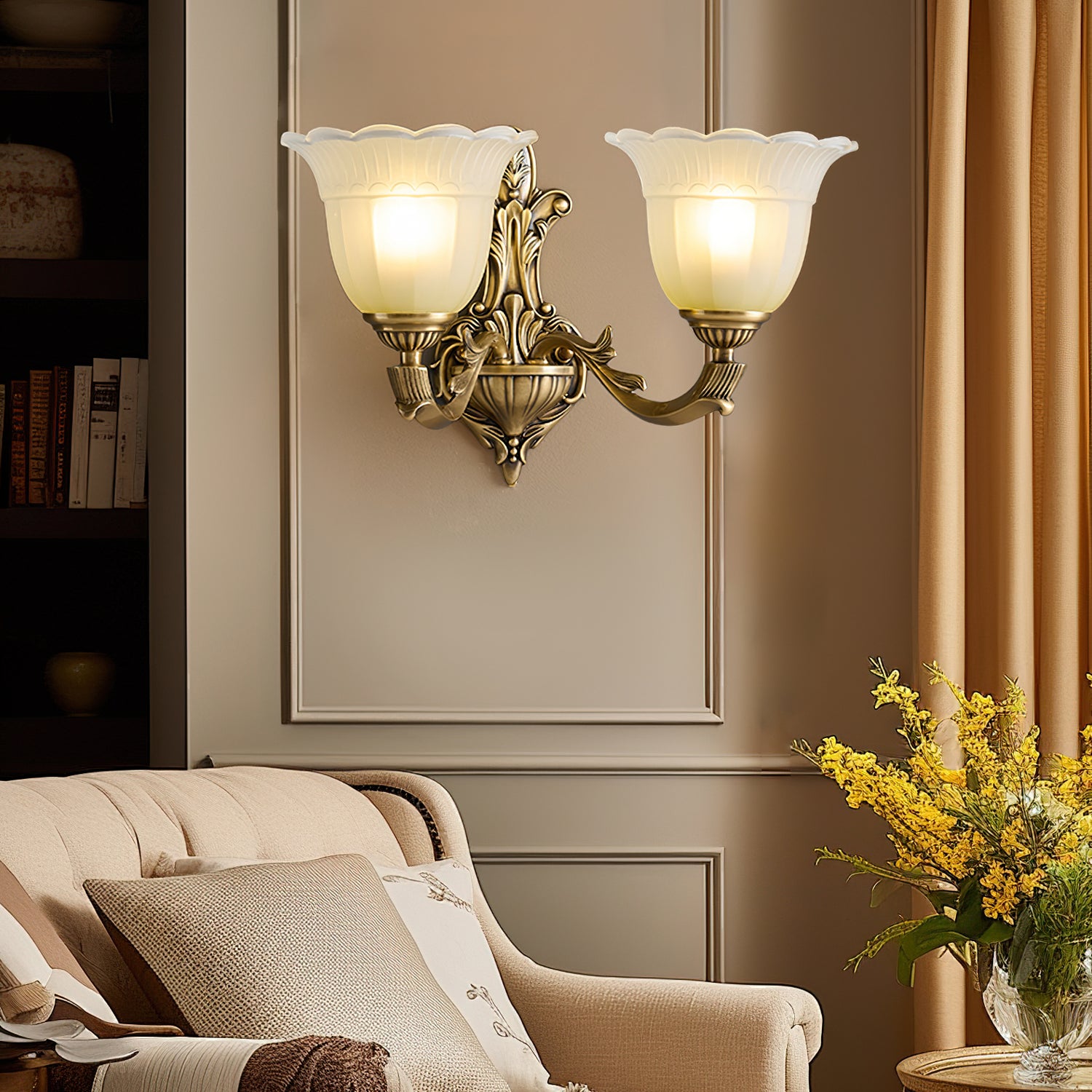 Pannon Floral Wall lamp