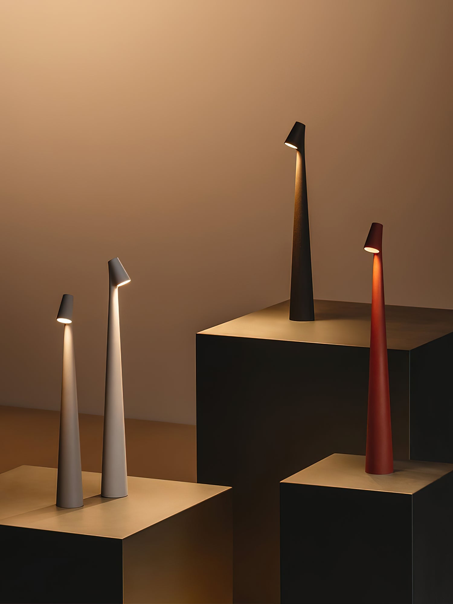 アフリカ ポータブル テーブル ランプ