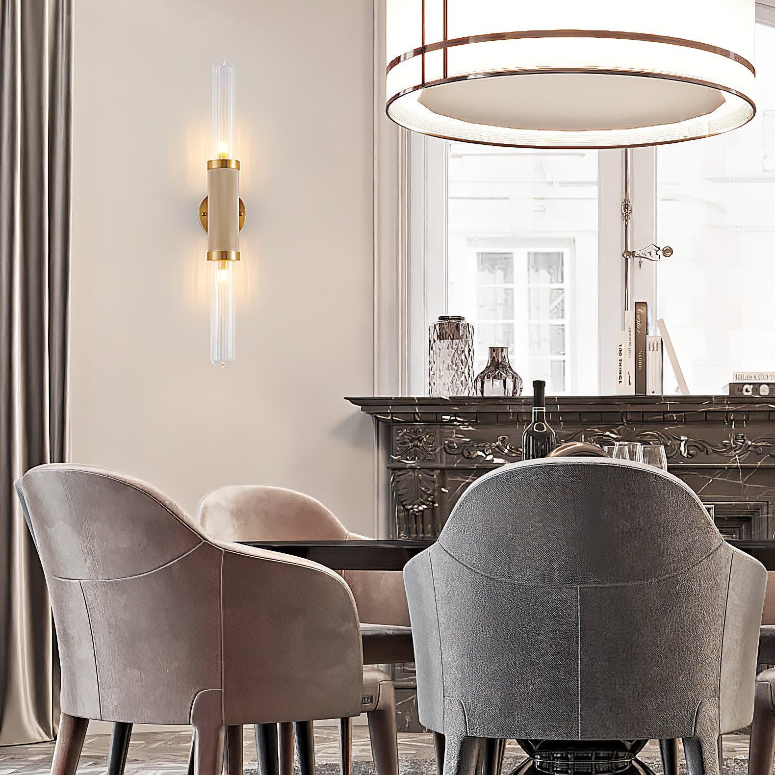 発光柱壁取り付け用燭台