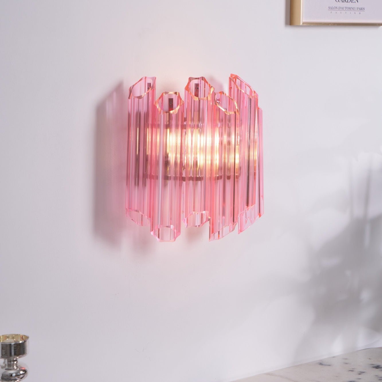 Palermo Pink Wall Lamp